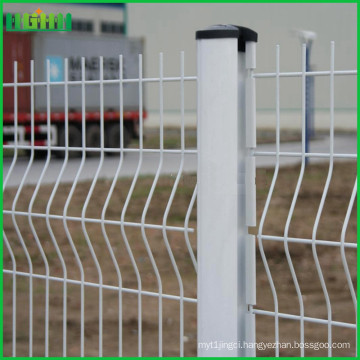 easy install 3d galvanized metal wire mesh fence for sale